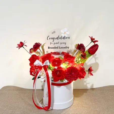 Bloom Box Akrilik Ucapan Grand Opening Jatisampurna